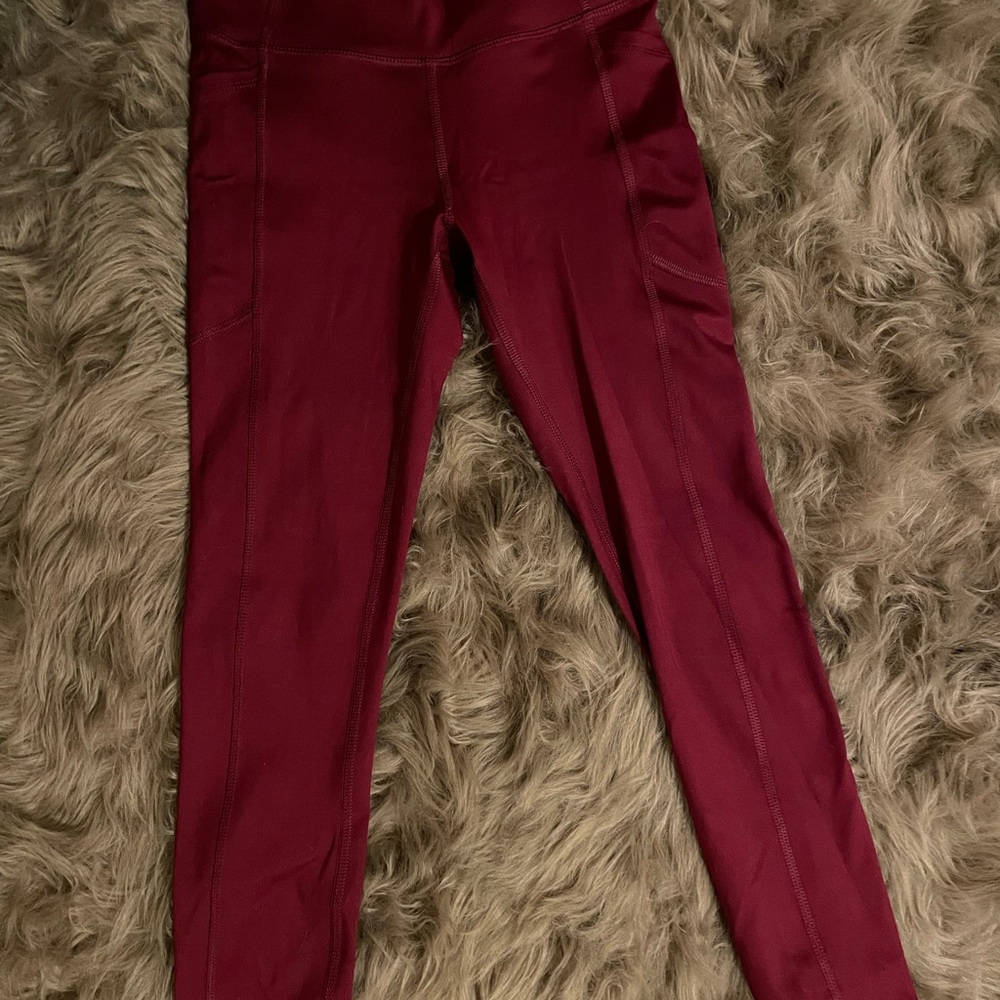 Victoria's Secret Red Essential Leggings